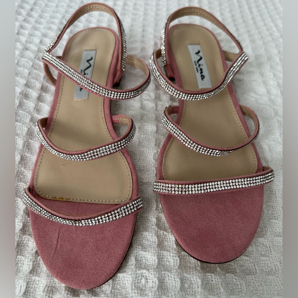 Pink Nina dress shoes